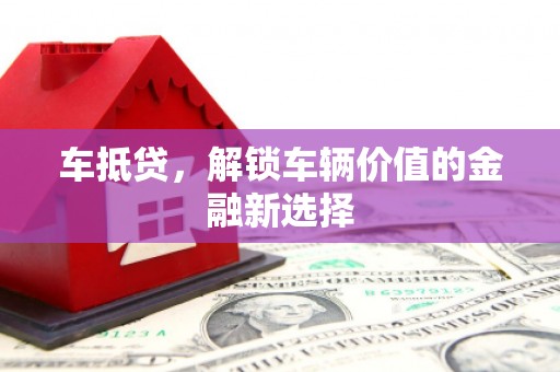 瑶海车抵贷，解锁车辆价值的金融新选择