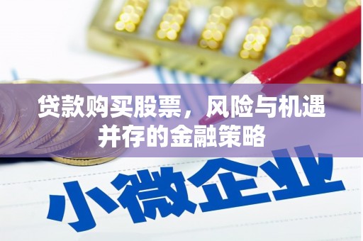 瑶海贷款购买股票，风险与机遇并存的金融策略