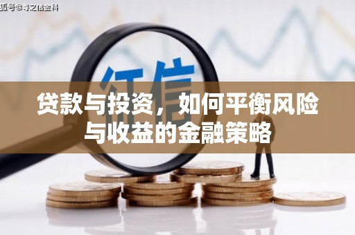 瑶海贷款与投资，如何平衡风险与收益的金融策略